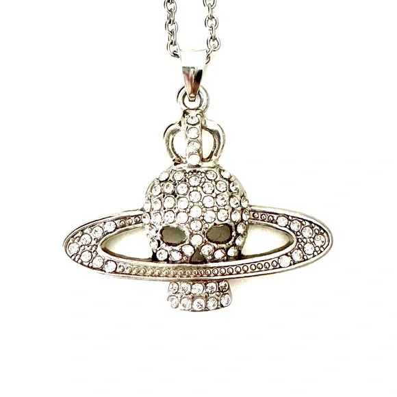 SILVER SKULL Necklace - Picture 3 of 6